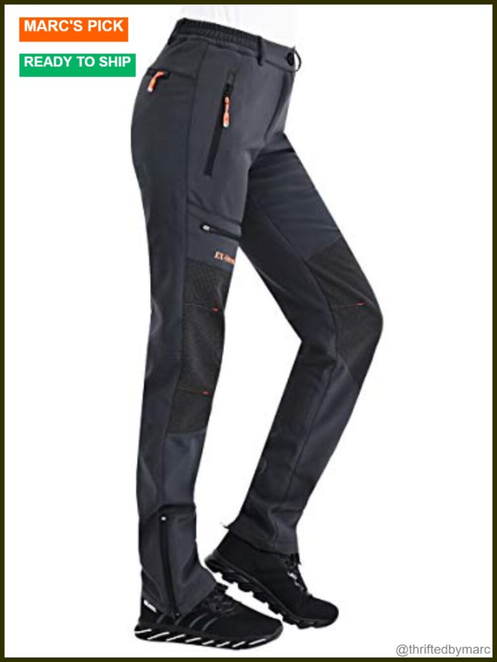 Women's Waterproof Insulated Softshell Ski Hiking Pants